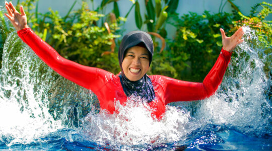 Burkini-Bewegung